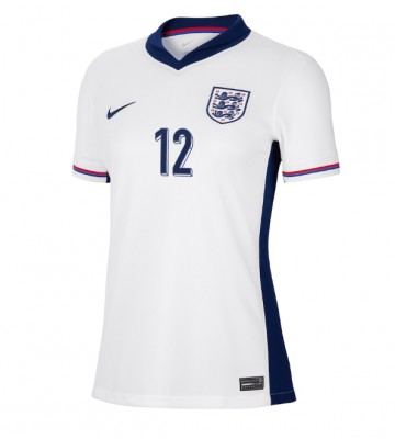 England Kieran Trippier #12 Hjemmebanetrøje Dame EM 2024 Kortærmet
